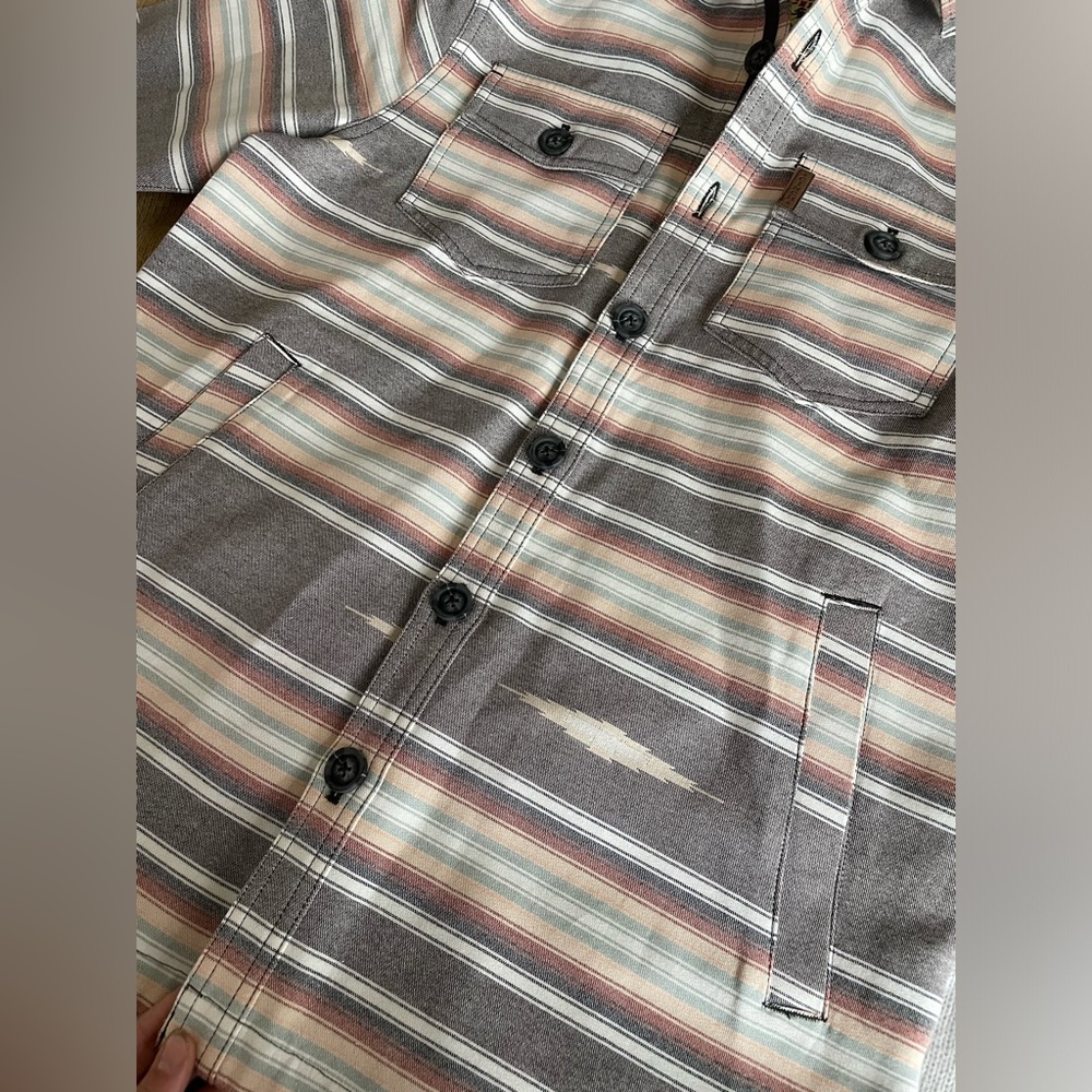 Cinch Serape Button Down Shacket - image 5